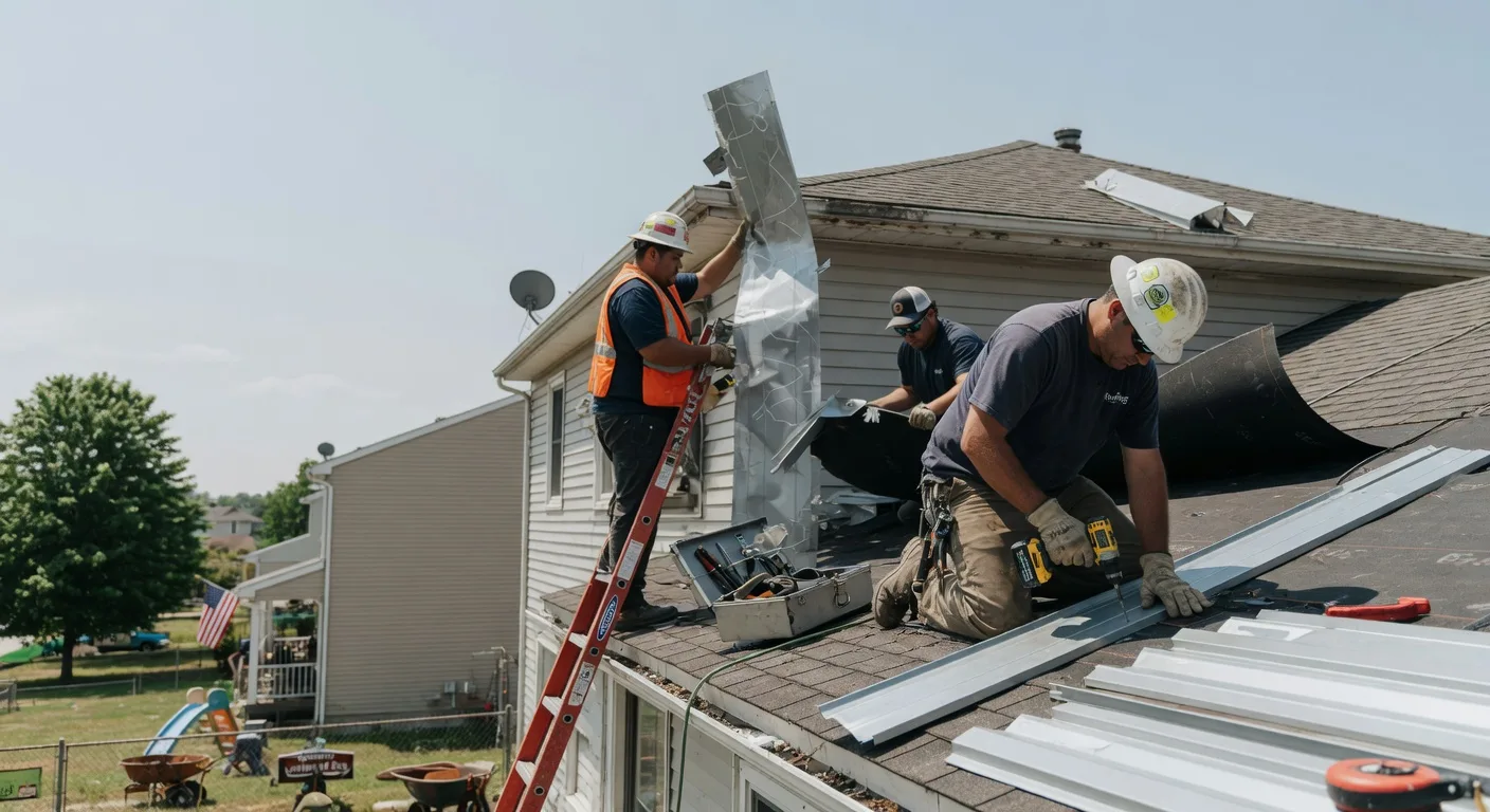 Storm Damage Metal Roof Repair in Barren Springs, VA